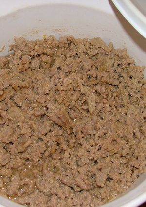 アメリカ　電子レンジで肉味噌-レシピのメイン写真