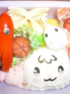 たまごっちハピハピっち弁当(キャラ弁)-レシピのメイン写真