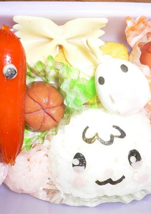 たまごっちハピハピっち弁当（キャラ弁）-レシピのメイン写真