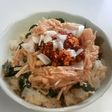 ちょっぴり クセになる 甘辛 ラー油丼