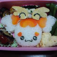รูปของ キャラ弁　プリキュア　ポプリ