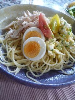 タルタル 親子冷製パスタ-レシピのメイン写真