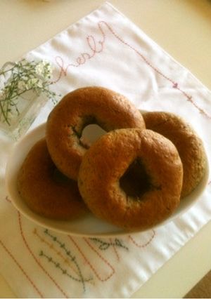 お豆腐のヘルシーベーグル-レシピのメイン写真