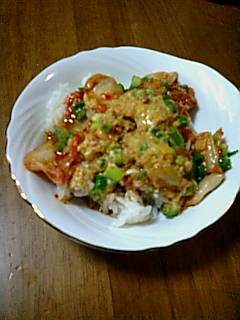 簡単なのにめちゃうまい!キム玉丼♪-レシピのメイン写真