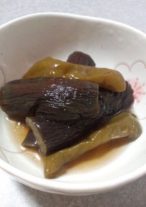 簡単☆ナスとピーマンの煮物-レシピのメイン写真