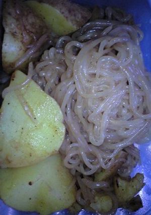 糸こんにゃくのコンソメソース焼きそば-レシピのメイン写真
