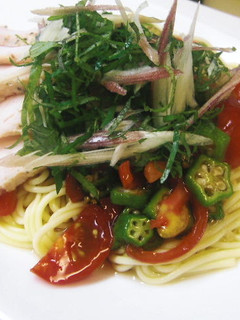 簡単☆豆腐そうめんの冷やし中華風♪-レシピのメイン写真
