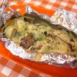 椎茸のマヨチーズのホイル焼き