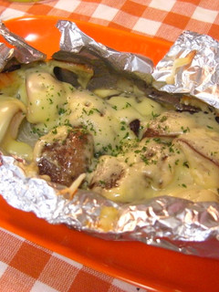 椎茸のマヨチーズのホイル焼き-レシピのメイン写真