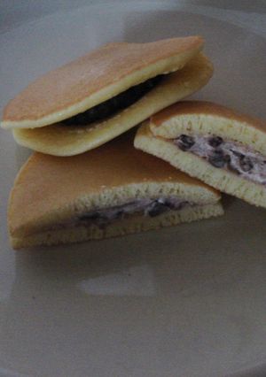 ホットケーキミックスでふわふわどら焼き❤-レシピのメイン写真