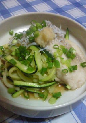 ズッキーニそうめん☆-レシピのメイン写真