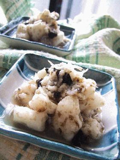 たたき長芋の海苔じゃこ和え。-レシピのメイン写真