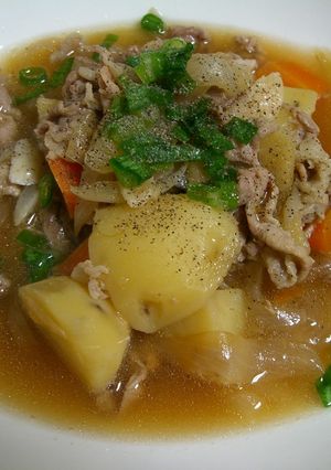 簡単っす！だしで作る肉じゃがじゃが☆-レシピのメイン写真