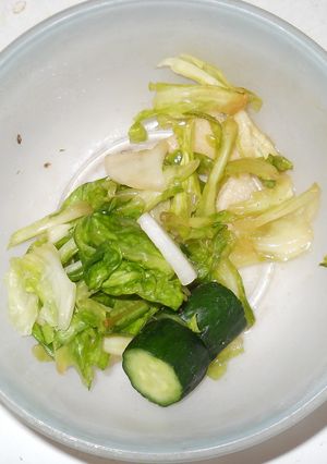 大根ときゅうりとキャベツの和風だし漬け-レシピのメイン写真