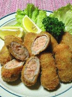 肉巻き明太コロッケ-レシピのメイン写真