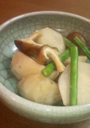 里芋と椎茸の煮物-レシピのメイン写真