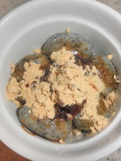 *簡単★黒ゴマ豆腐白玉*-レシピのメイン写真