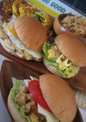 みんなで食べよう♪わくわくバーガー-レシピのメイン写真