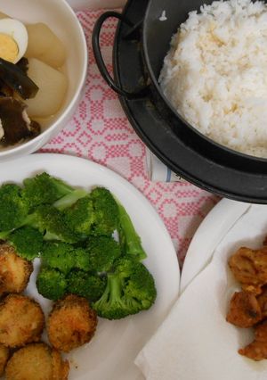 古米をもっちりおいしく炊く-レシピのメイン写真