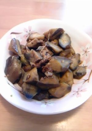フライパンでナスのささっと煮-レシピのメイン写真