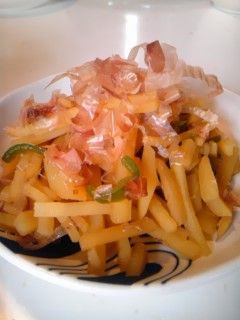 じゃがいもとピーマンのささっと炒め-レシピのメイン写真
