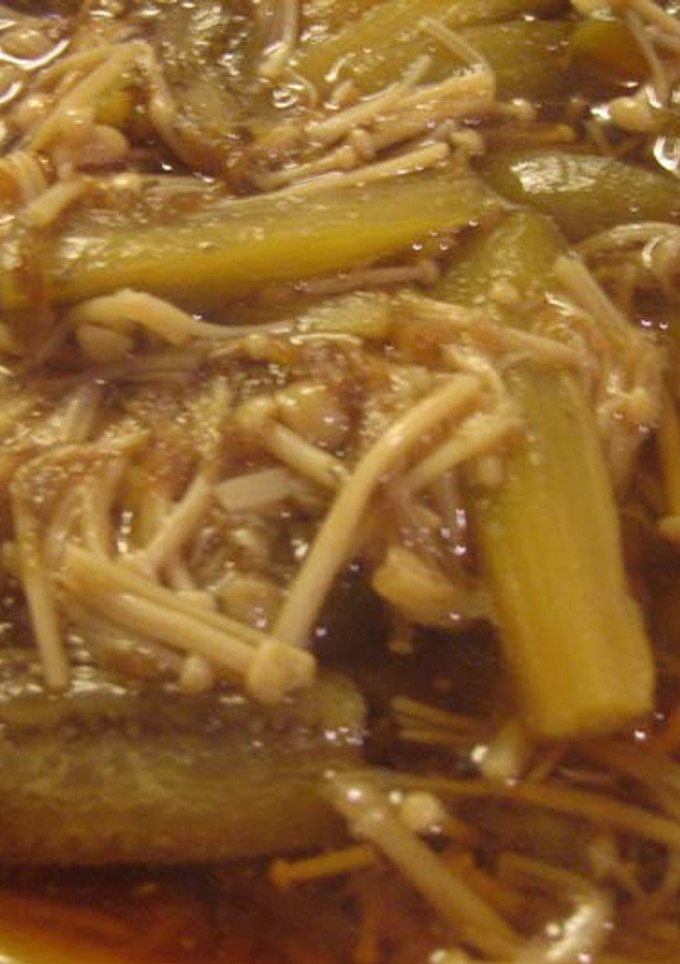 えのきと茄子の甘〜い煮物-レシピのメイン写真