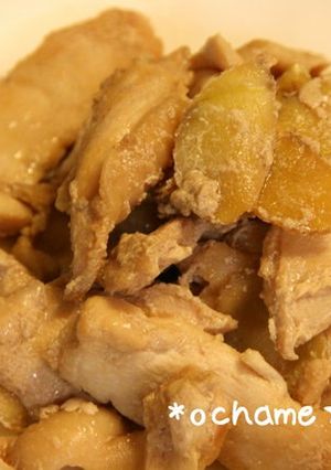 鶏むね肉のしょうが入り甘辛漬け-レシピのメイン写真