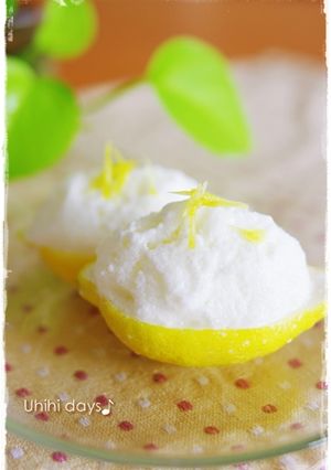 ソーダ味！レモンのフローズンヨーグルト-レシピのメイン写真