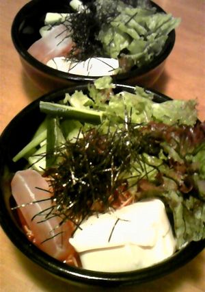 激辛ウマ★レタスと豆腐のビビンそうめん-レシピのメイン写真