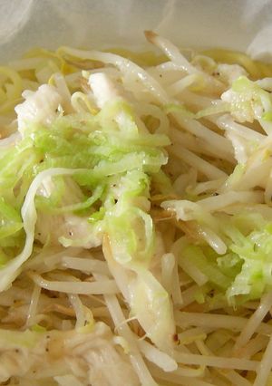 クックパーで　簡単☆トゥルルン塩焼きそば-レシピのメイン写真