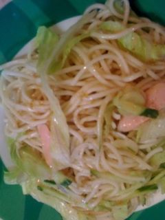 サラダそうめん ゴマだれ風-レシピのメイン写真
