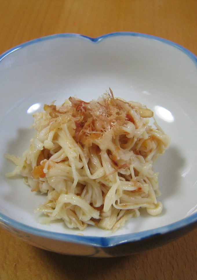 お手軽えのきの梅おかか和え-レシピのメイン写真