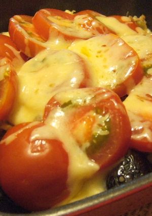 なすとトマトのチーズ焼き-レシピのメイン写真