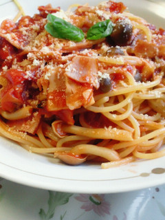 簡単♪トマトソースのパスタ-レシピのメイン写真