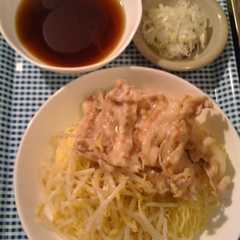 豚しゃぶそうらーめん-レシピのメイン写真