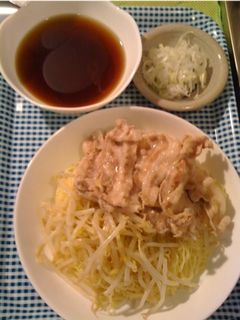 豚しゃぶそうらーめん-レシピのメイン写真