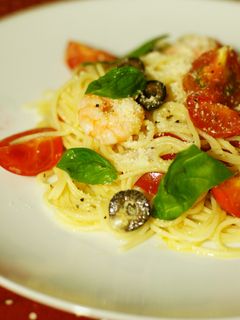 真夏に食べたい♪トマトの冷製パスタ-レシピのメイン写真