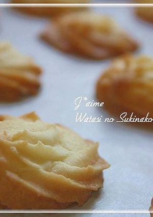 絞り出しクッキーのクリームチーズクッキー-レシピのメイン写真