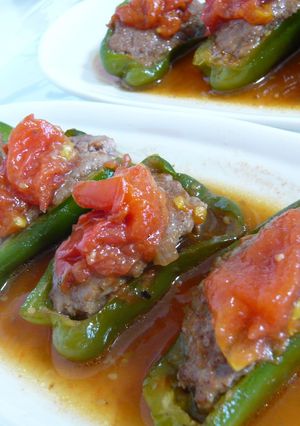 焼肉のタレで簡単♪我が家のピーマン肉詰め-レシピのメイン写真