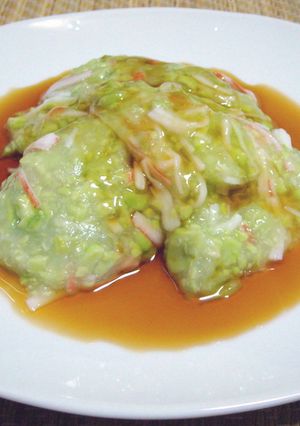 かにかま入り枝豆豆腐　かなり緩め-レシピのメイン写真