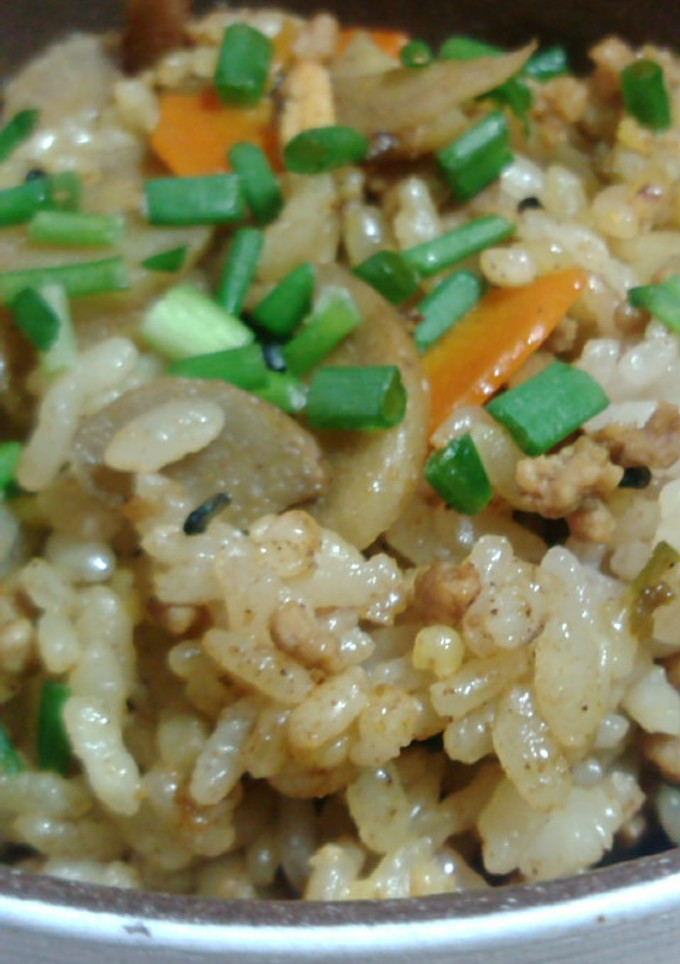 簡単！カレー炊き込みご飯-レシピのメイン写真