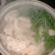 最後にラーメン入れちゃえ♪水餃子☆