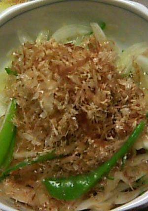 さらしタマネギの味醂しょうゆ和え-レシピのメイン写真