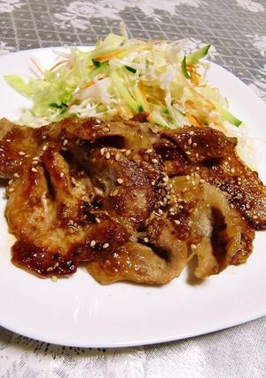 豚肉のごま味噌焼き-レシピのメイン写真