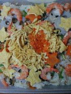 にぎやかお祭りちらし寿司-レシピのメイン写真
