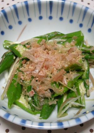 ★オクラとみょうがのシンプル和え★-レシピのメイン写真