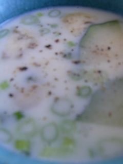 ズッキーニとナスの豆乳スープ-レシピのメイン写真