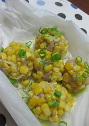 レンジで簡単コーンしゅうまい-レシピのメイン写真