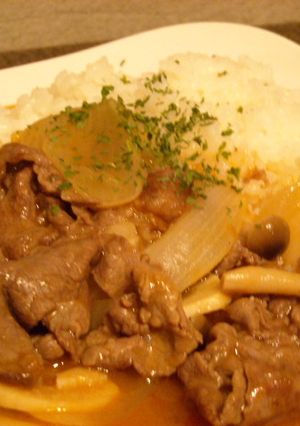 意外と簡単！ルーから作るハヤシライス-レシピのメイン写真