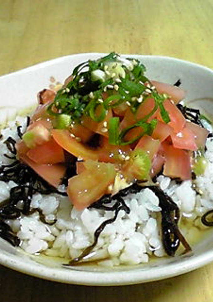 とまと茶漬け♪-レシピのメイン写真